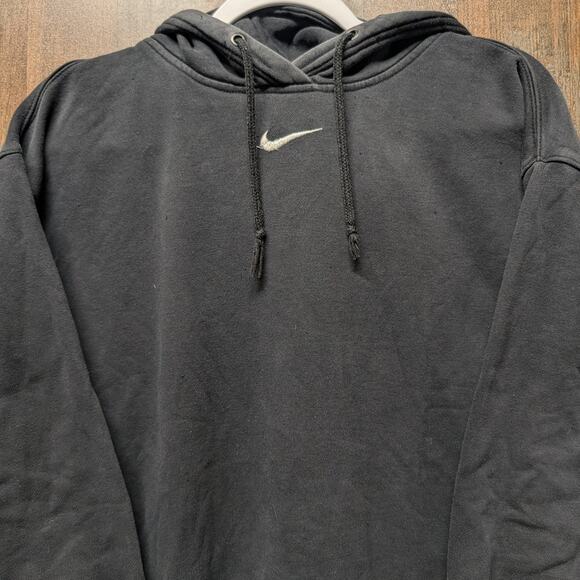 Modern Y2K Nike Center Check Hoodie Sweatshirt - Picture 3 of 7